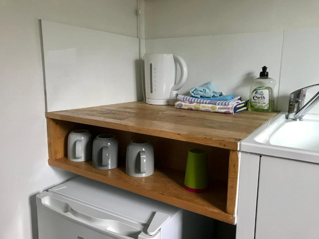Kuchyň nebo kuchyňský kout v ubytování Beachend Bicheno