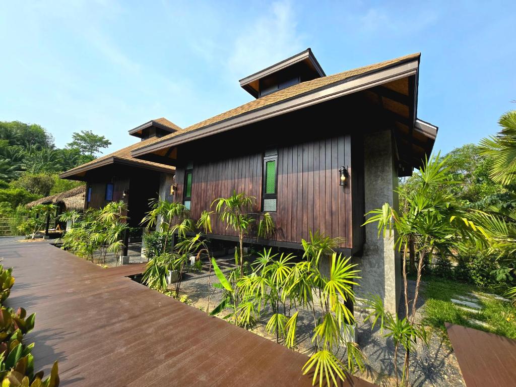 Zahrada ubytování Baan Koh Kwang Pool Villa Krabi