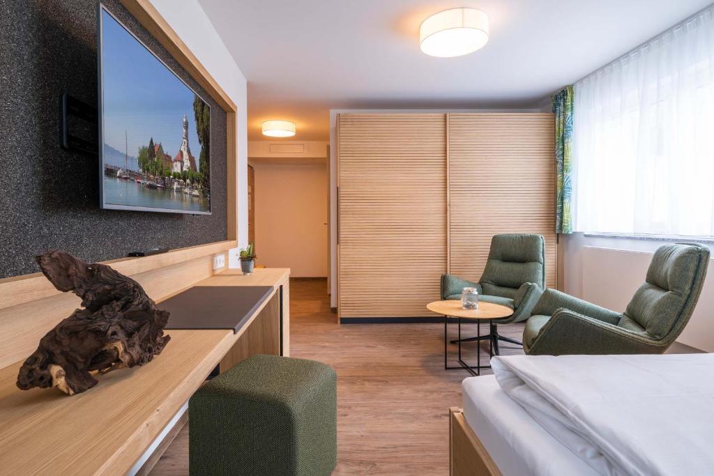 Posezení v ubytování Hotel Lipprandt