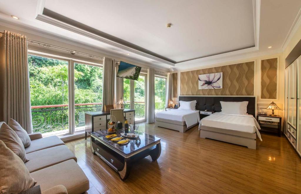 Phòng Forestal Deluxe Nhìn Ra Vườn