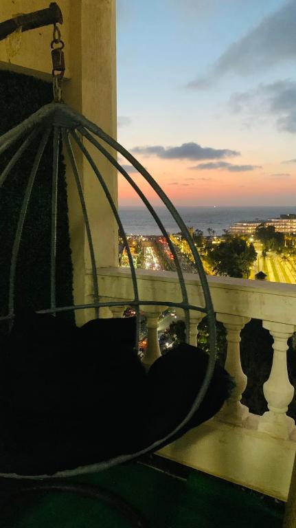 Sea and Montaza Palace view 2 bedrooms apartment alexandria,2 full bathrooms, with 2 AC and 1 Stand Fan, free wifi , available all year days with 3 heavy blankets - 16