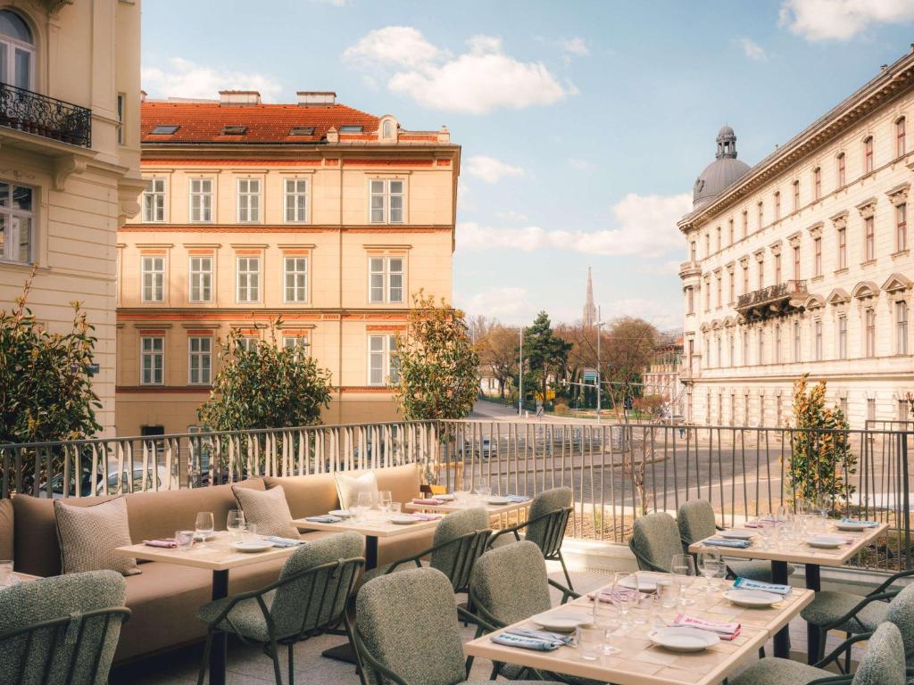 Balkón nebo terasa v ubytování The Hoxton Vienna