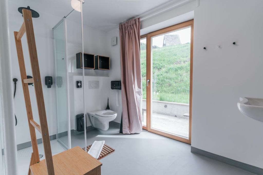 Koupelna v ubytování Eko Glamping Resort Krištof