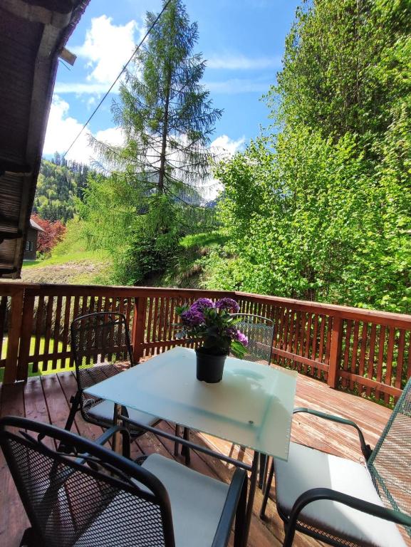 Balkón nebo terasa v ubytování Alex´s Ferienwohnung