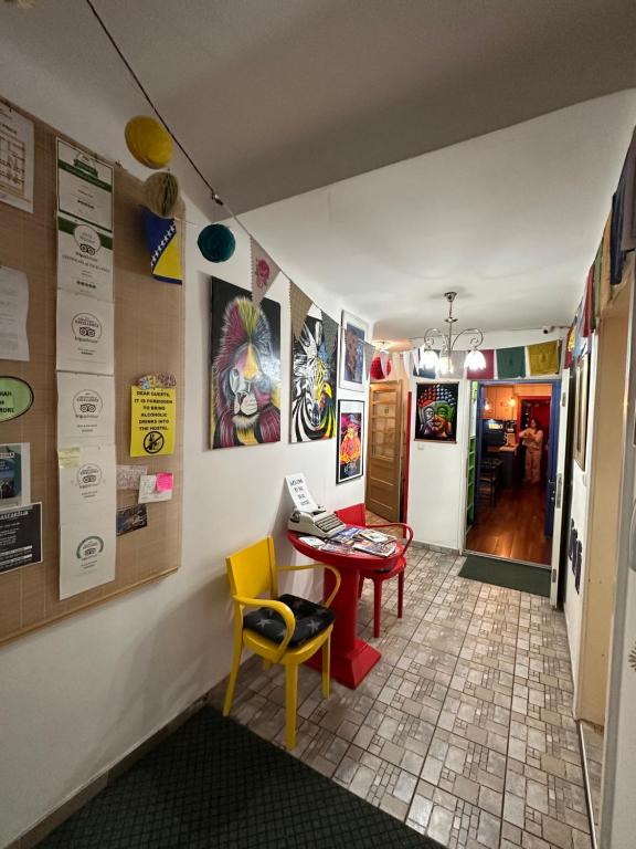 Köök või kööginurk majutusasutuses Hostel Balkan Han