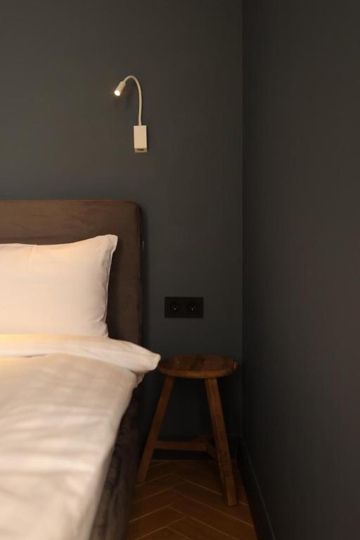 Postel nebo postele na pokoji v ubytování BARBAR APART HOTEL