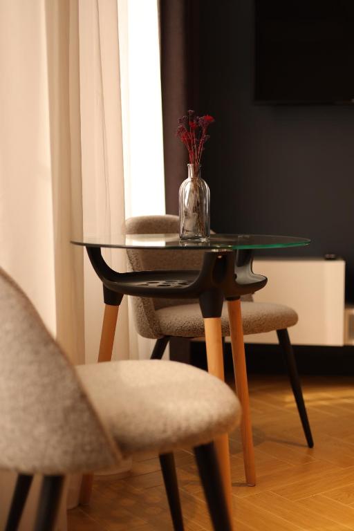 Posezení v ubytování BARBAR APART HOTEL
