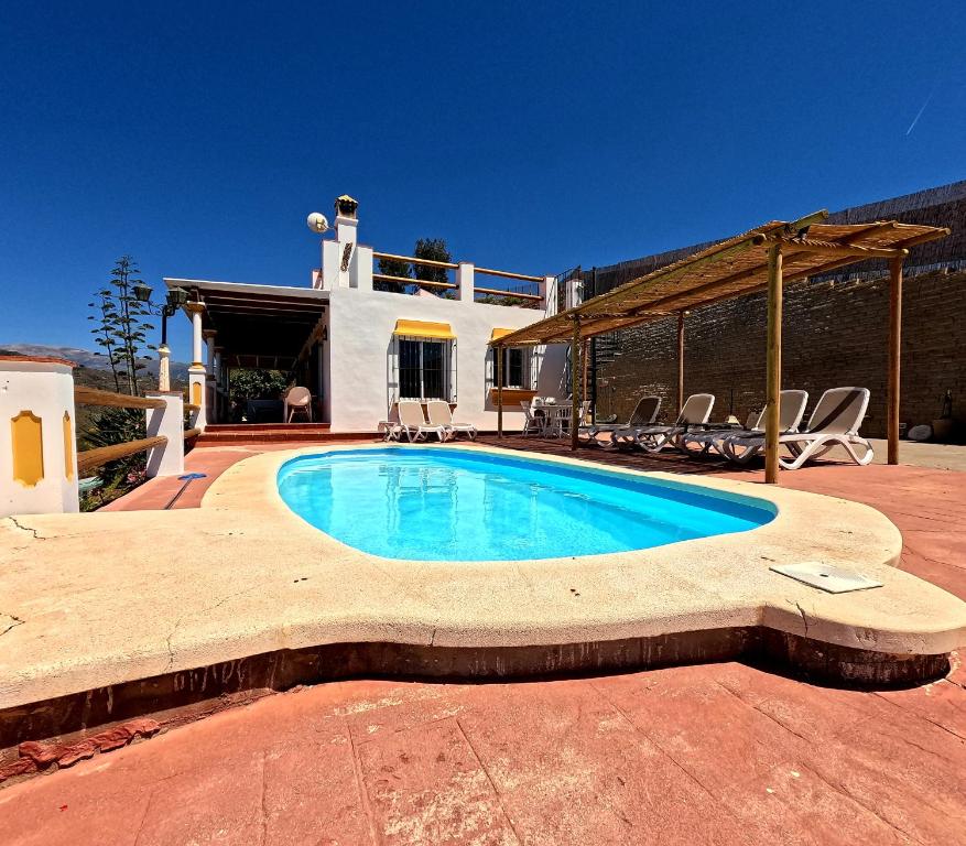 Bazén v ubytování Casa Nuestro Sueño, fantastic sea views nebo v jeho okolí