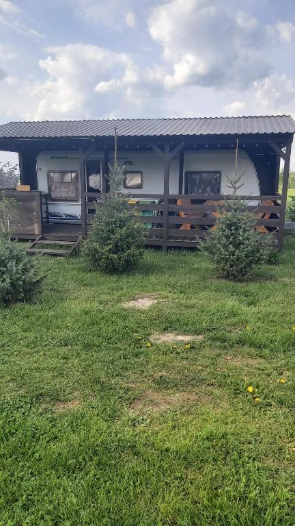 Zahrada ubytování Kemping Pod Topolami