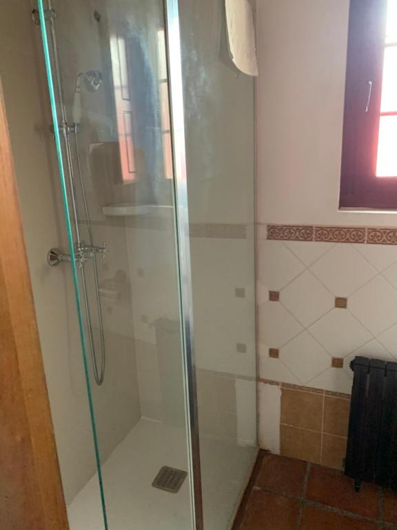A bathroom at Posada El Jardin de Angela