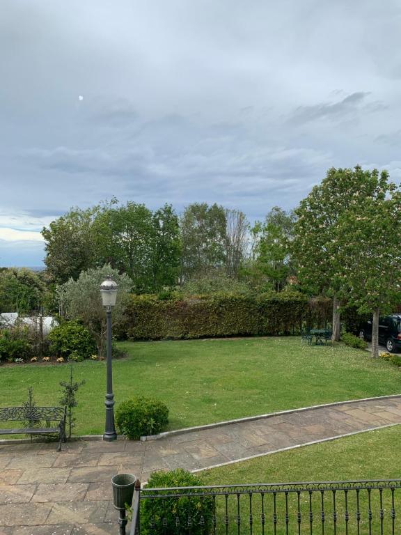 A garden outside Posada El Jardin de Angela