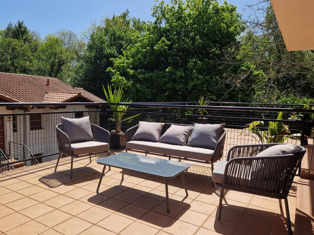 Ban công/sân hiên tại La CASUCA Del SABLE