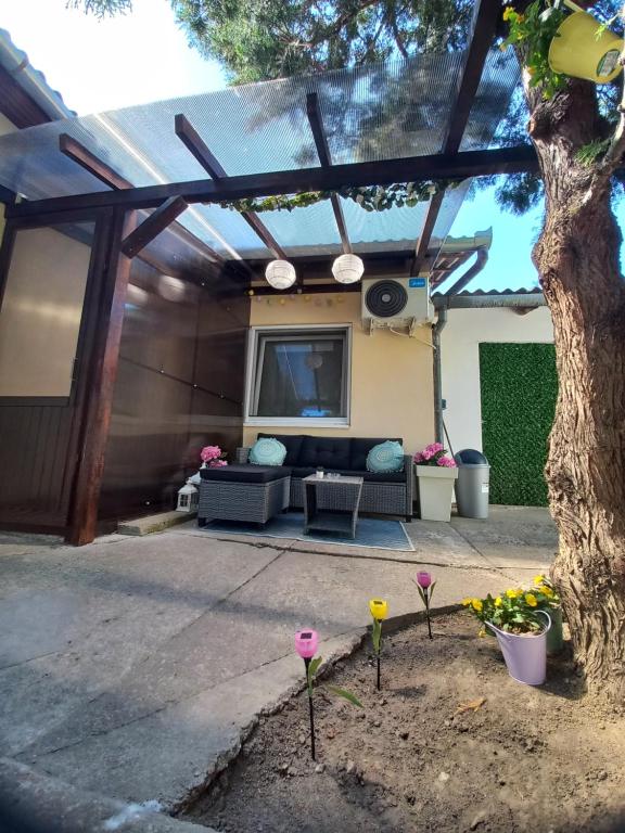 Κήπος έξω από το Apartman 2023