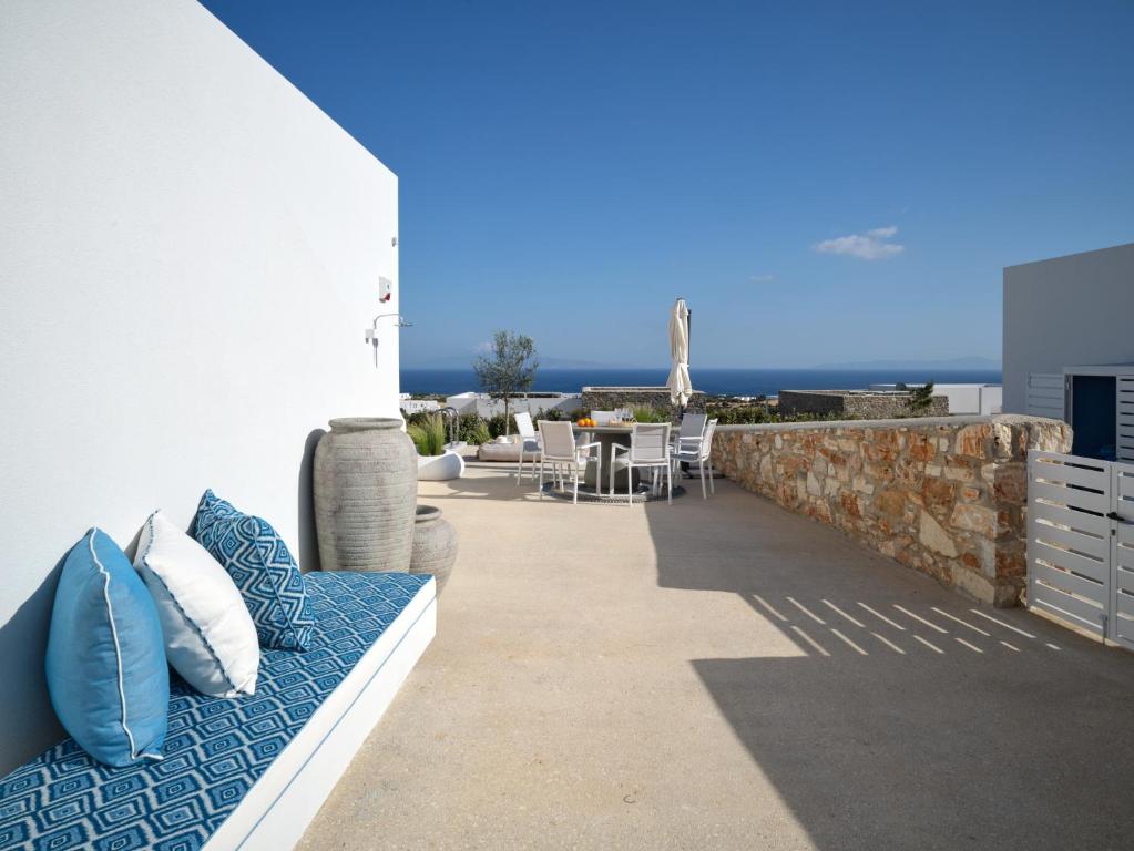 Balkón nebo terasa v ubytování Villa Le22, 180 panoramic sea views, Paros