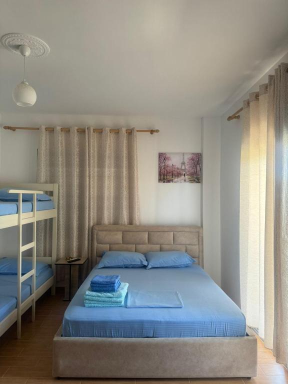 Postel nebo postele na pokoji v ubytování Vila Brilant