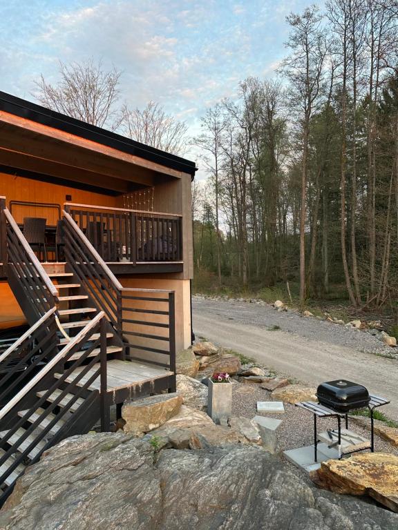 Budova, kde se apartmán nachází