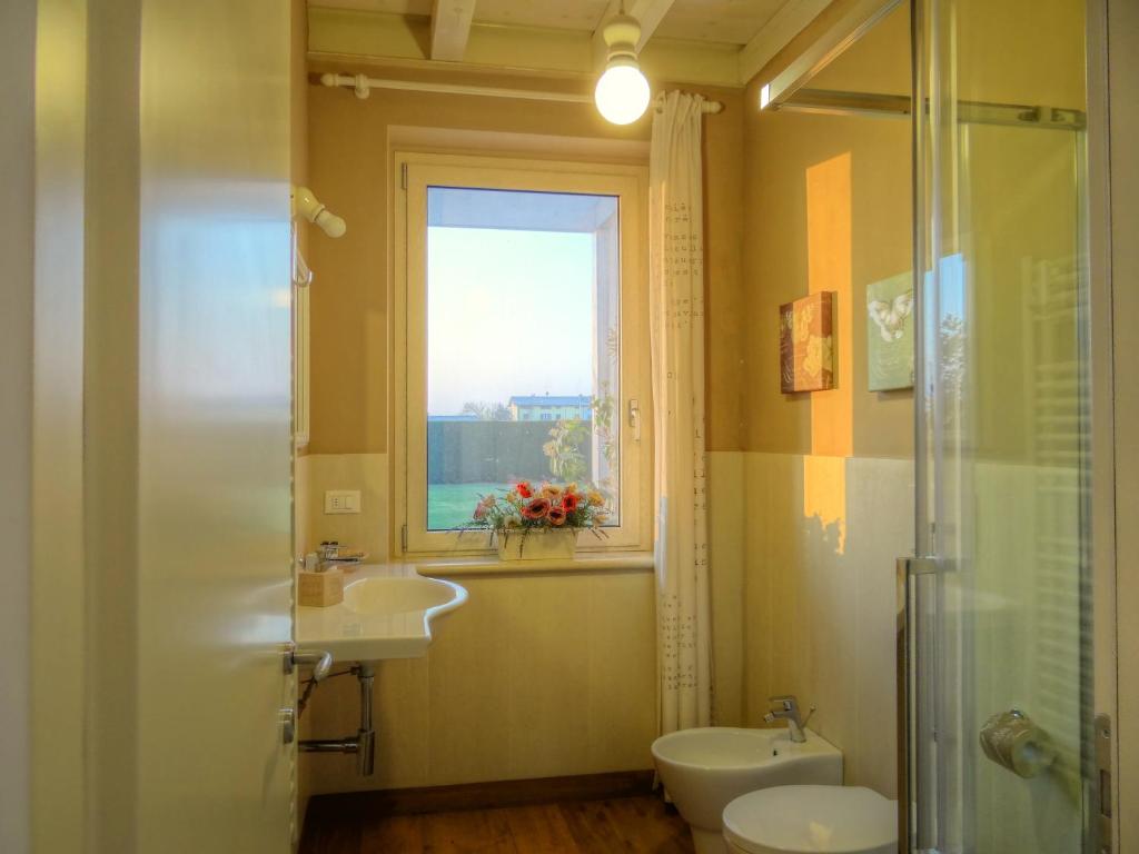 Koupelna v ubytování B&B La Magia dei Sogni Relais