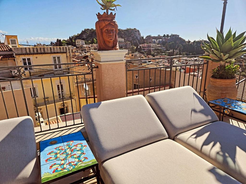 Balkon lub taras w obiekcie Casa Turchetti