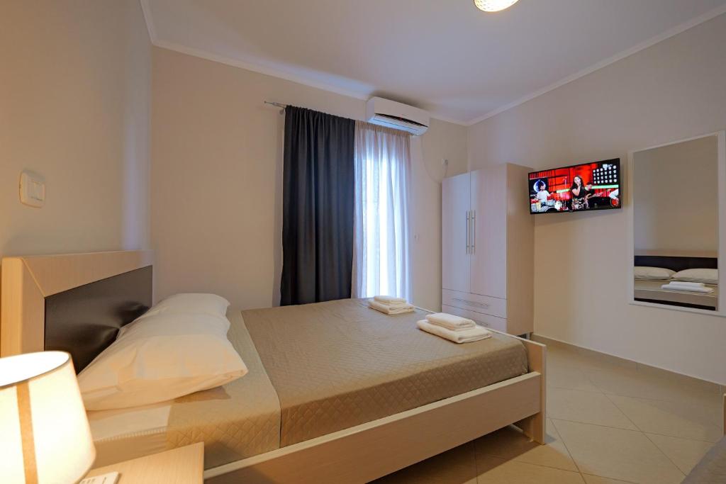 Postel nebo postele na pokoji v ubytování Hotel Deja Vu
