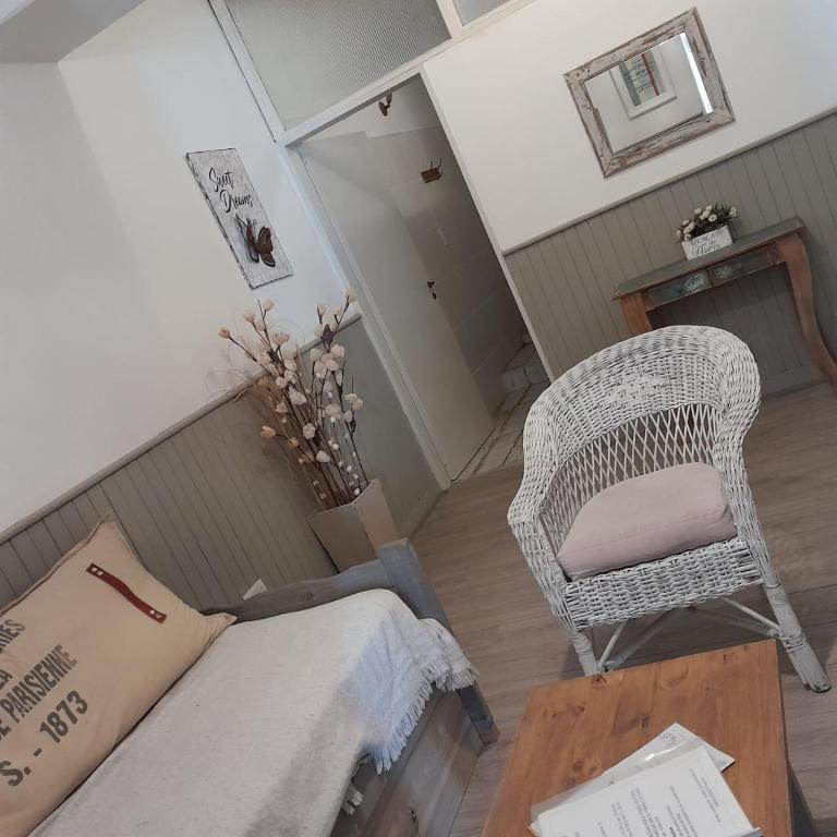 Postel nebo postele na pokoji v ubytování Hermoso departamento sobre la peatonal estacionamiento incluido