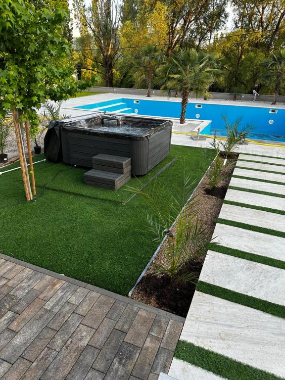 Bazén v ubytování Luxury Villa Magic nebo v jeho okolí