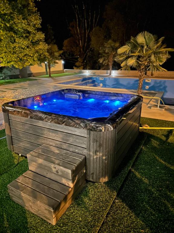 Bazén v ubytování Luxury Villa Magic nebo v jeho okolí