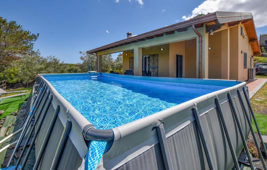 The swimming pool at or close to Stunning Home In Castiglione Di S With Wifi