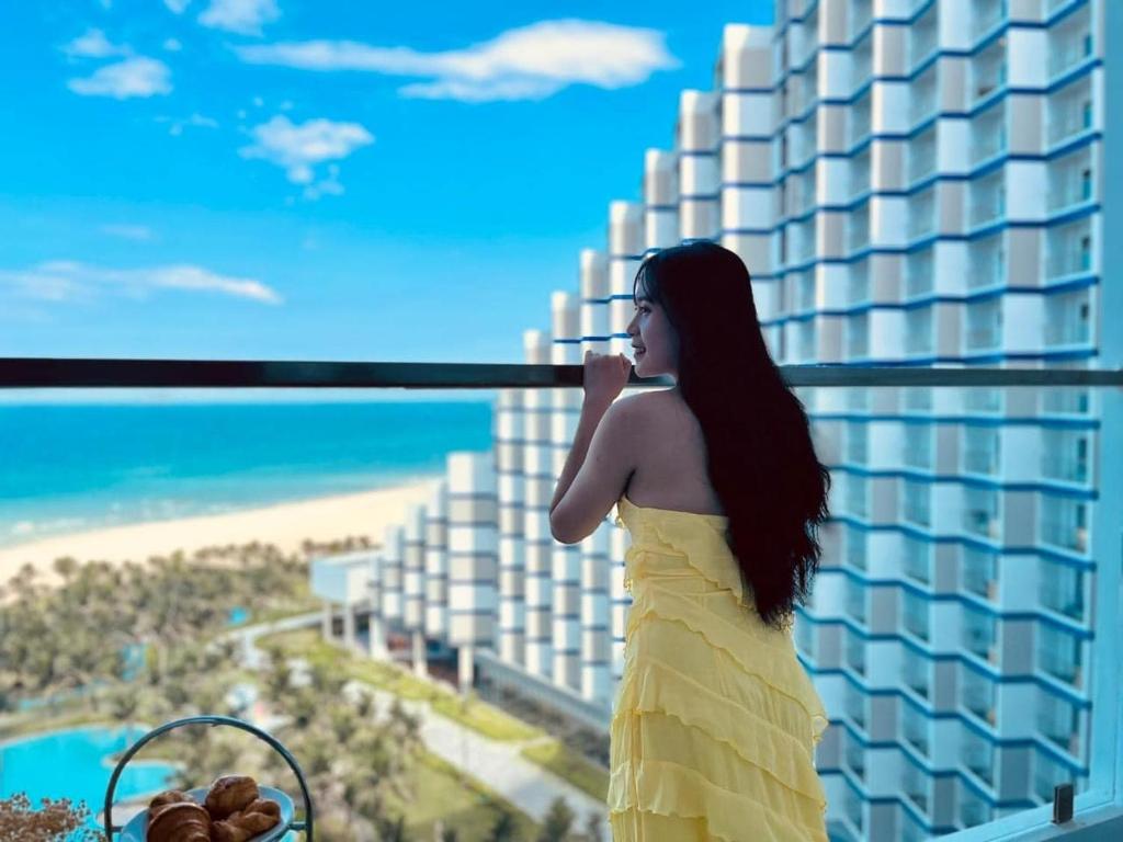 Nespecifikovaný výhled na moře nebo výhled na moře při pohledu z aparthotelu