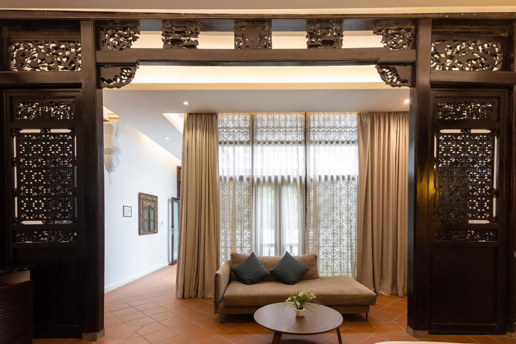 Posezení v ubytování Hotel Puri Melaka