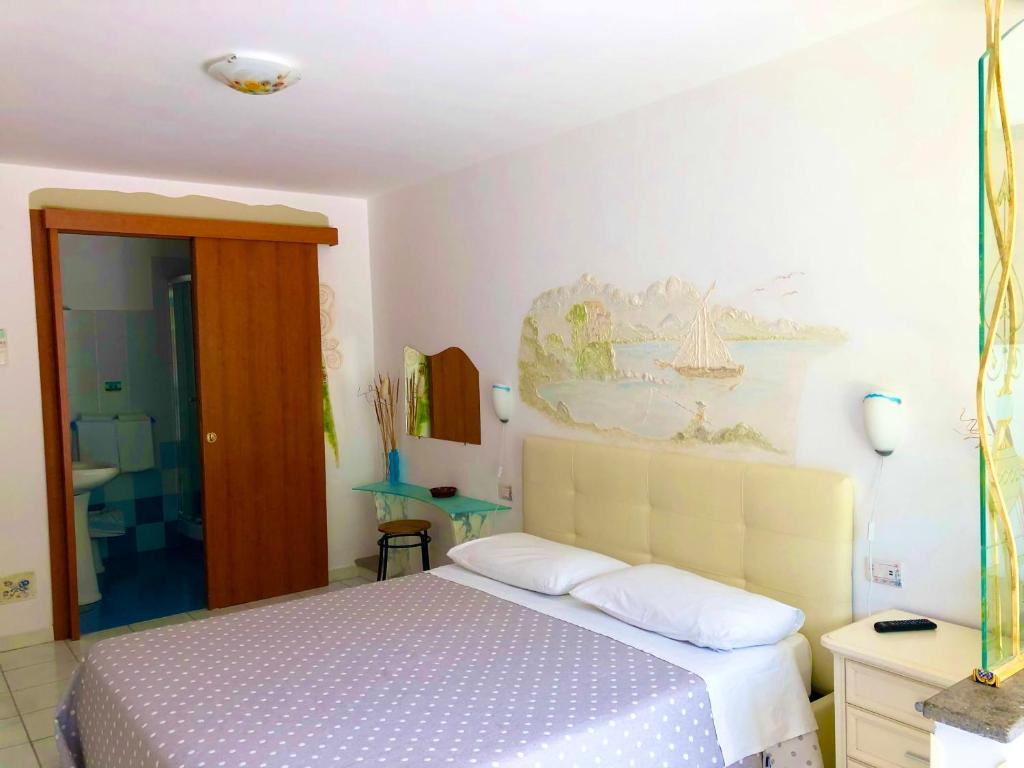 Postel nebo postele na pokoji v ubytování Casa Mazzola