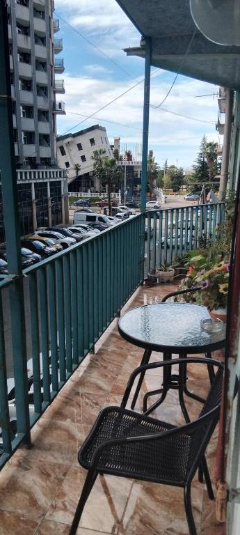 Balcony o terrace sa Apartment in Batumi