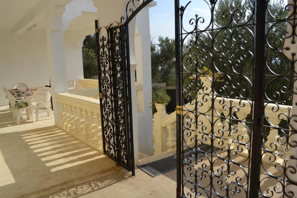 Balkón nebo terasa v ubytování Domaine des Sloughis
