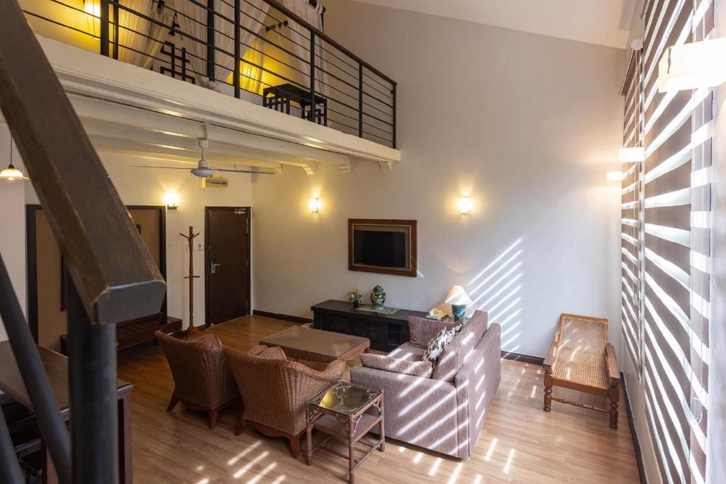Posezení v ubytování Hotel Puri Melaka