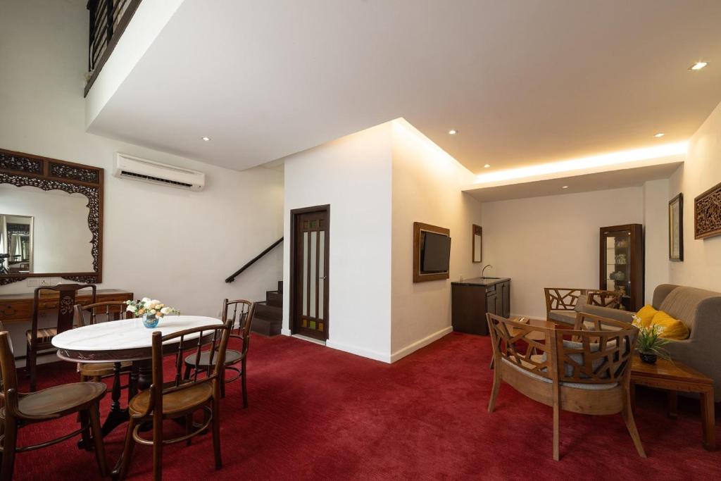 Posezení v ubytování Hotel Puri Melaka