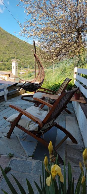 Nespecifikovaný výhled na hory nebo výhled na hory při pohledu z bed and breakfast