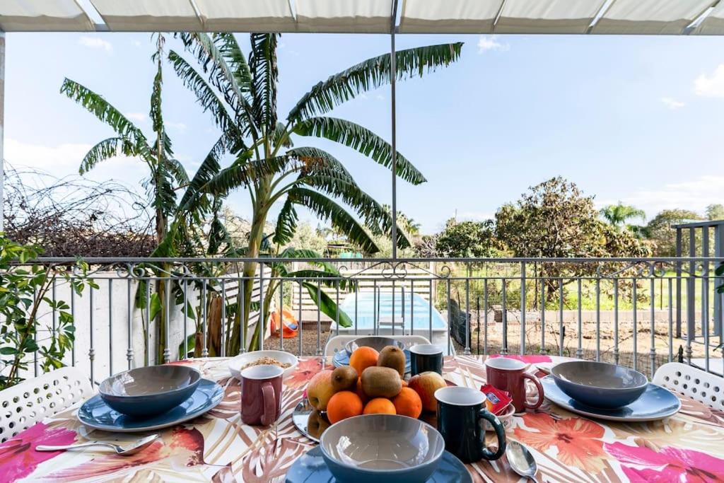 En balkon eller terrasse på Casa Gioia