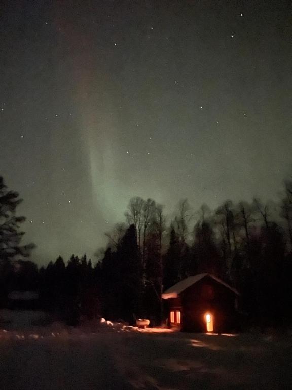 Fotografie z fotogalerie ubytování Gemütliche Blockhütte mit Außentoilette und Badezimmer im Haupthaus v destinaci Jörn