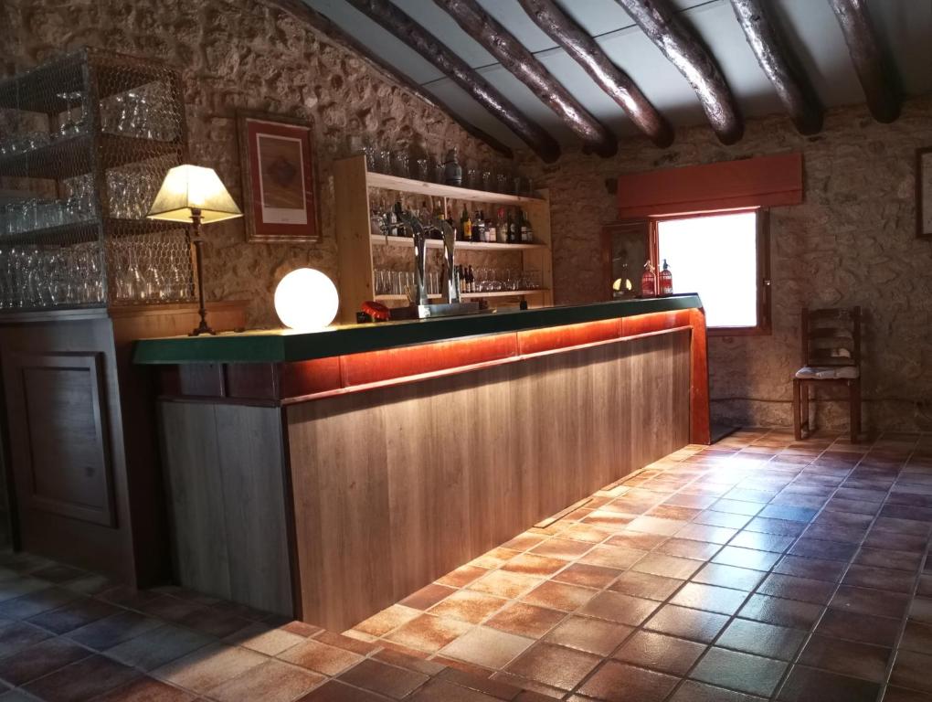 Lounge nebo bar v ubytování Complejo Molí de L'Hereu