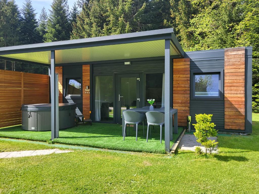 Zahrada ubytování Resort na jasi