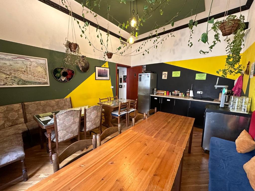 Posezení v ubytování Hostel Vagabond