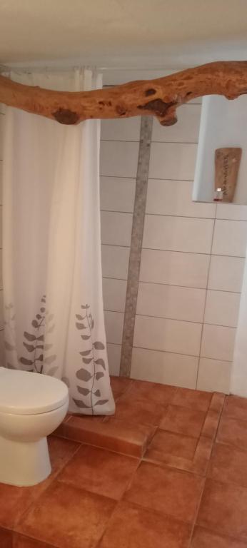 Koupelna v ubytování La Estrellita