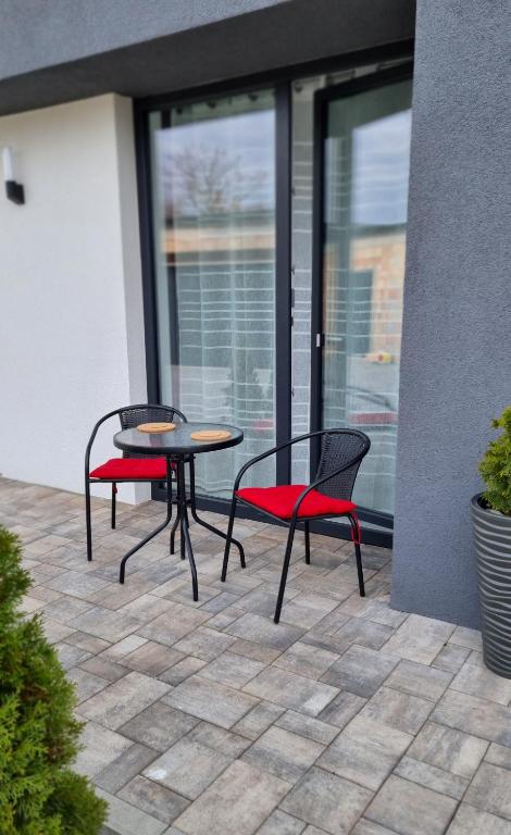 Balkón nebo terasa v ubytování APARTMÁNY I&V - Adults only