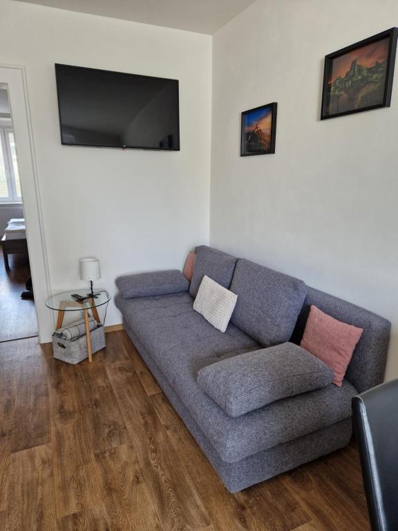 Posezení v ubytování Apartmán Eliášova