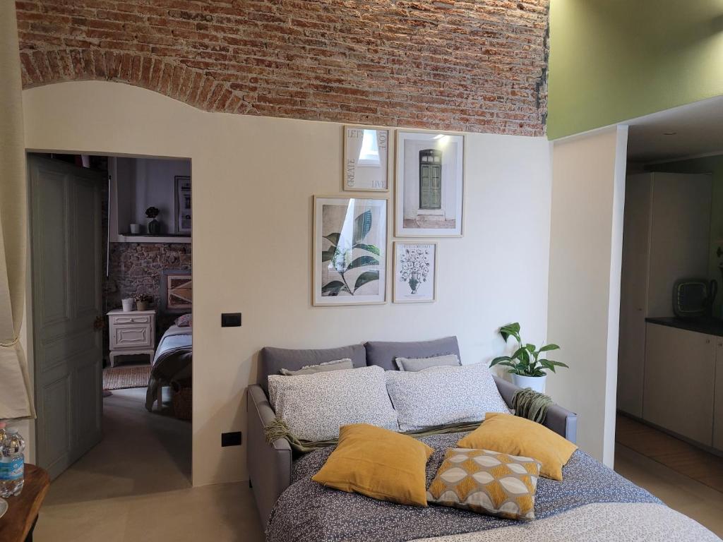 Posezení v ubytování Erbe12 loft&park