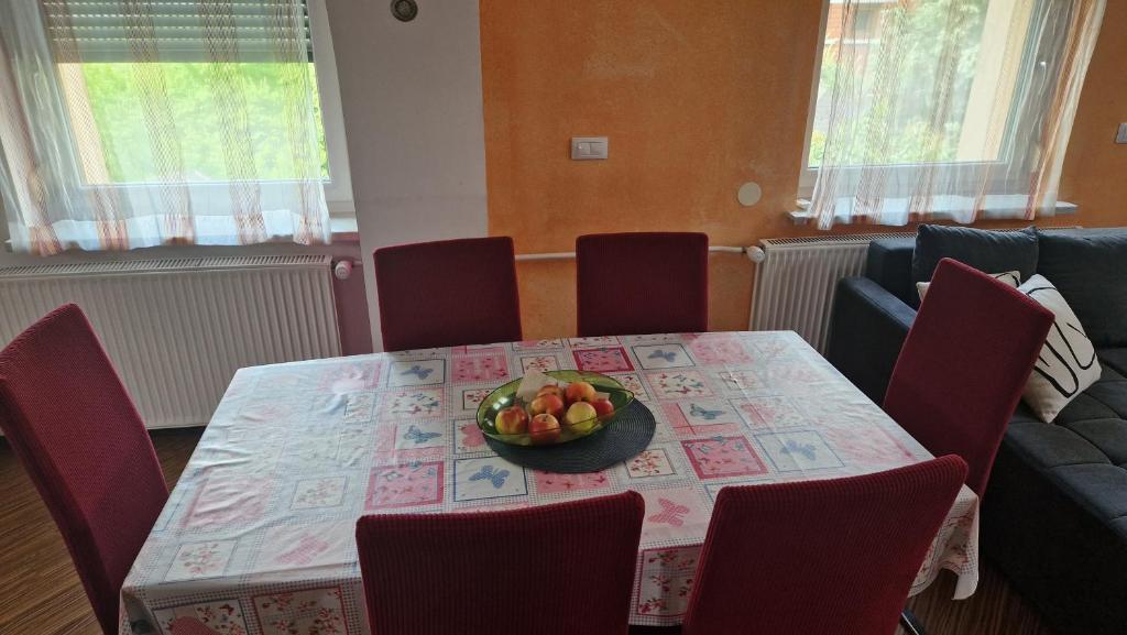 Posezení v ubytování Hiša Bizjak