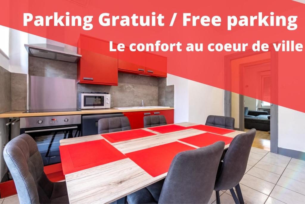 Appart'Hôtel - Le Cocon de l'Est - Appartement De Trois Chambres