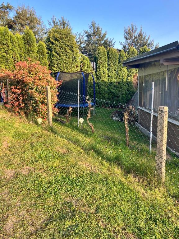 Zahrada ubytování Glamping Karavan u Konopiště