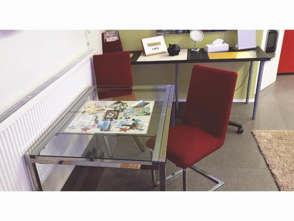 Posezení v ubytování Studio Appartement