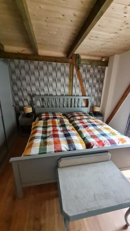 Postel nebo postele na pokoji v ubytování Pension und Gästehaus Paffrath