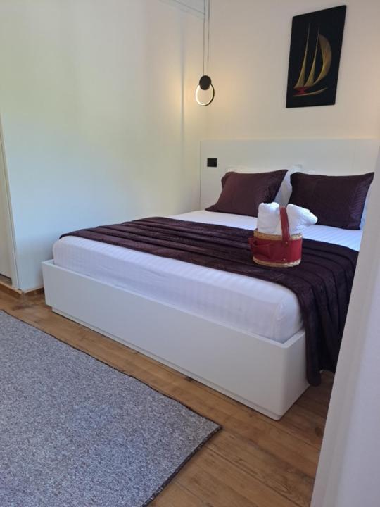 Postel nebo postele na pokoji v ubytování Manga guesthouse
